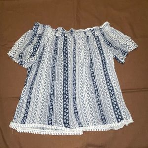 Rewind Off the Shoulder Top